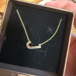 Gold 'Big Sister' Necklace